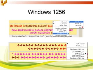 Windows 1256
 