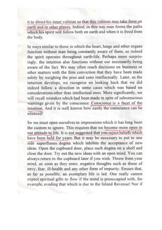 Developing the intuition 1995