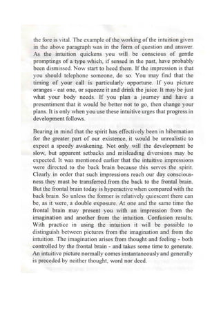 Developing the intuition 1995