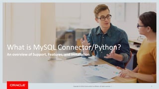 Develop Python Applications with MySQL Connector/Python | PDF