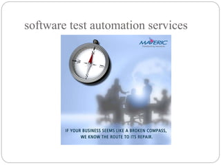 software test automation services
 