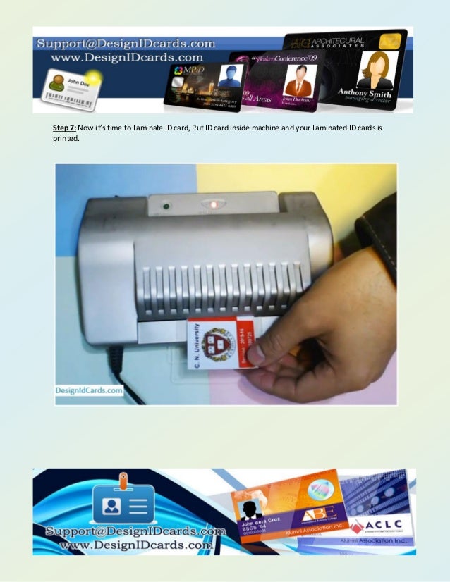 student card machine