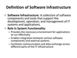 Software Infrastructure Design Example developsystem infrastructure designp.pdf