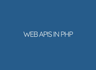 4/30/2018 Develop web APIs in PHP using middleware with Expressive, Code Europe 2018
https://www.zimuel.it/slides/codeeurope2018?print-pdf#/ 11/34
© 2017 Rogue Wave Software, Inc. All Rights Reserved.
WEBAPISINPHPWEBAPISINPHP
 