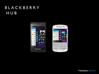 B L A C K B E R R Y
H U B
 
