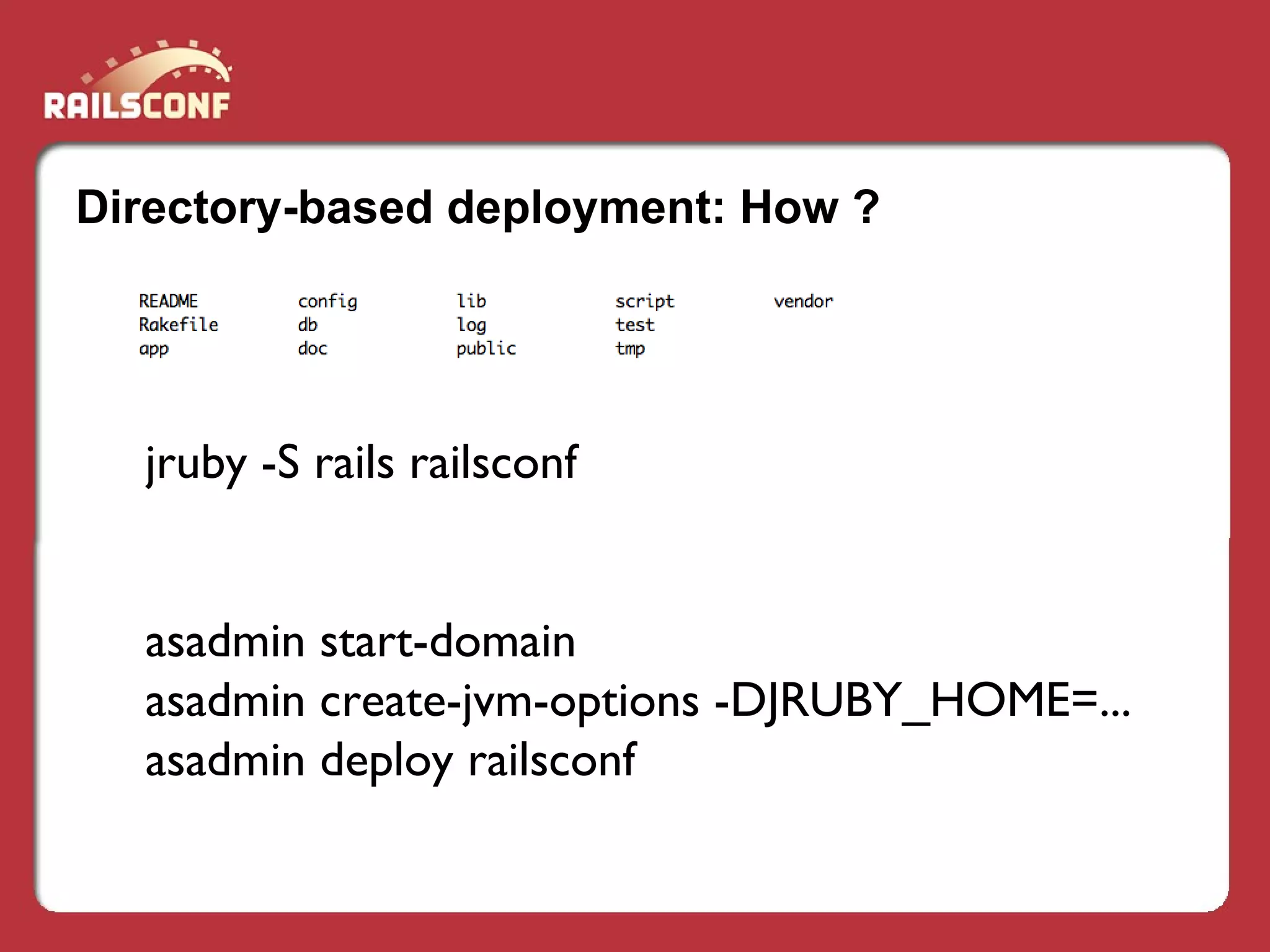 Develop With Pleasure Deploy With Fun Glass Fish And Net Beans For A Better Rails Experience Presentation