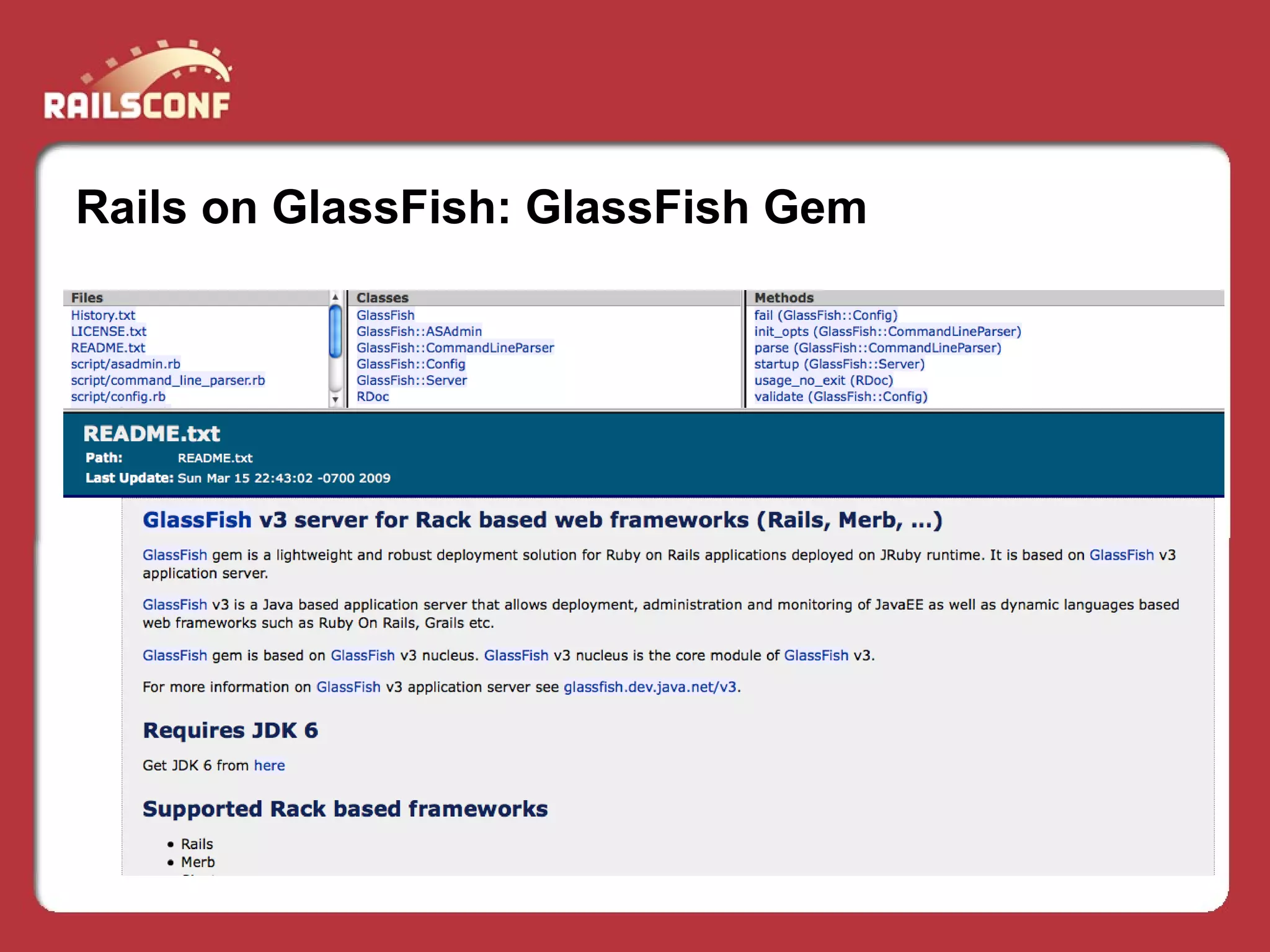 Develop With Pleasure Deploy With Fun Glass Fish And Net Beans For A Better Rails Experience Presentation