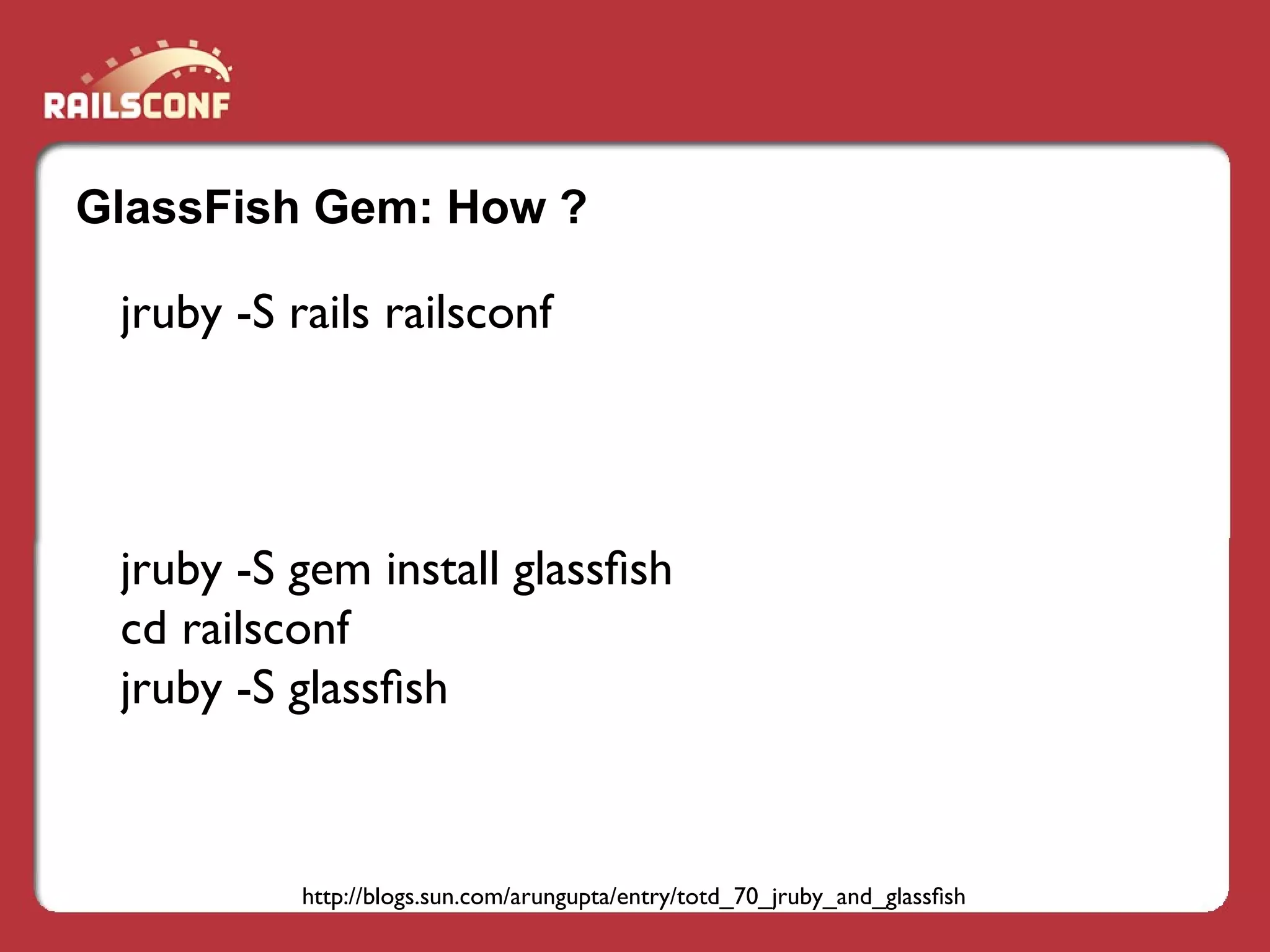 Develop With Pleasure Deploy With Fun Glass Fish And Net Beans For A Better Rails Experience Presentation