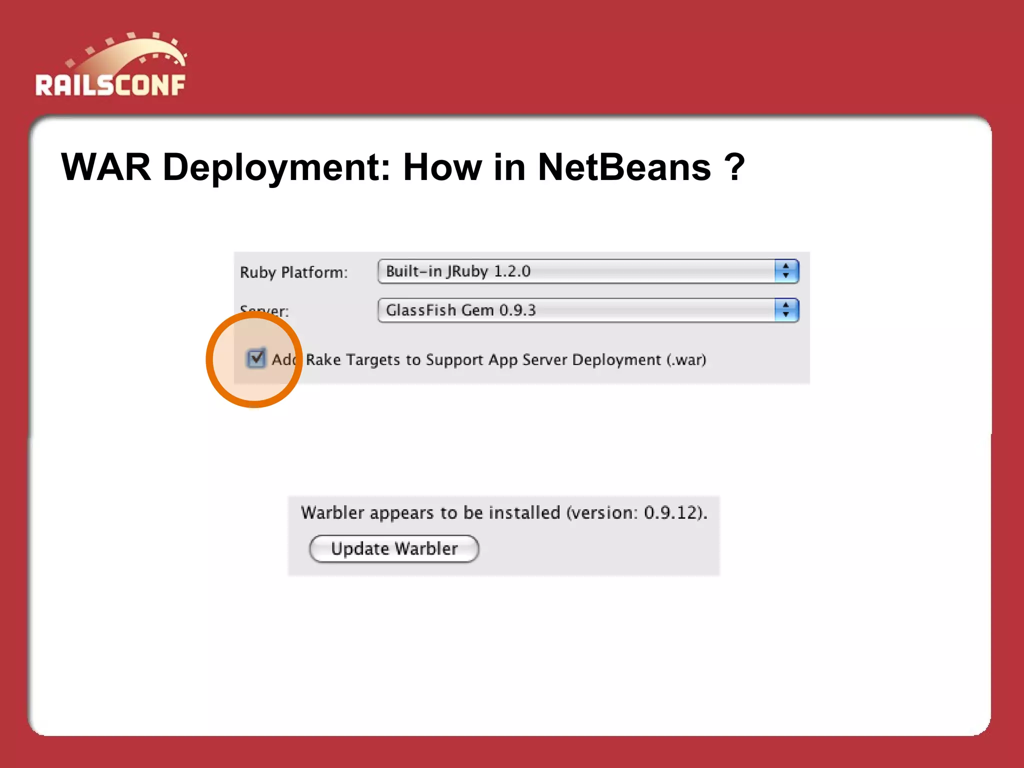 Develop With Pleasure Deploy With Fun Glass Fish And Net Beans For A Better Rails Experience Presentation