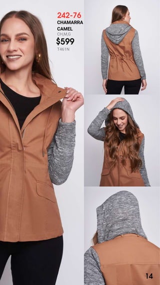 242-76
CHAMARRA
CAMEL
CH,M,G
$599
T461N
14
 