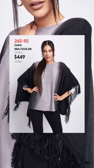 242-92
CAPA
MULTICOLOR
CH,M,G
$449
C346P
30
 