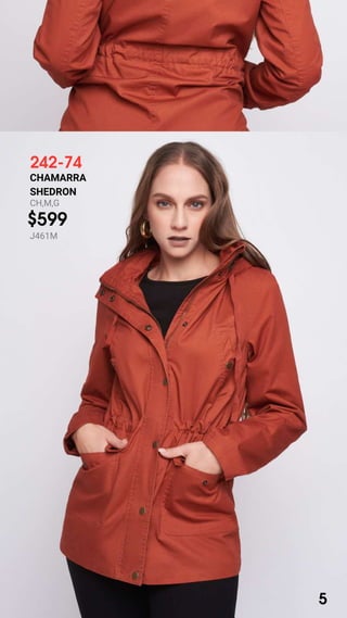 242-74
CHAMARRA
SHEDRON
CH,M,G
$599
J461M
5
 