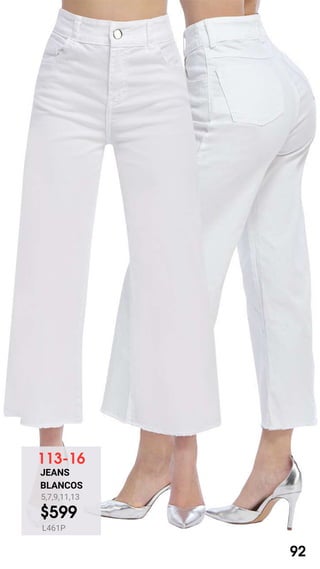 113-16
JEANS
BLANCOS
5,7,9,11,13
$599
L461P
92
 