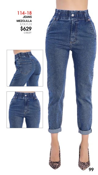 114-18
JEANS
MEZCLILLA
5,7,9,11,13
$629
C483P
99
 
