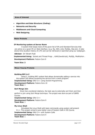 Devendra Resume | PDF