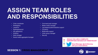 Deveney's Iabc Crisis Webinar Series - Session #1