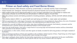 Compliance of Producers and Adoption of Consumers in the Case of Food Safety Practices: Cases from South Asia.