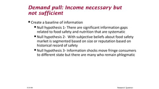 Compliance of Producers and Adoption of Consumers in the Case of Food Safety Practices: Cases from South Asia.