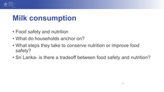 Compliance of Producers and Adoption of Consumers in the Case of Food Safety Practices: Cases from South Asia.