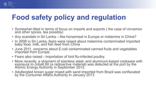 Compliance of Producers and Adoption of Consumers in the Case of Food Safety Practices: Cases from South Asia.