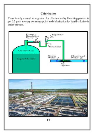 project report on water supply works under supervision of indian ...
