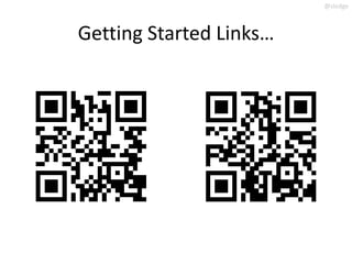 @slodge



Getting Started Links…
 