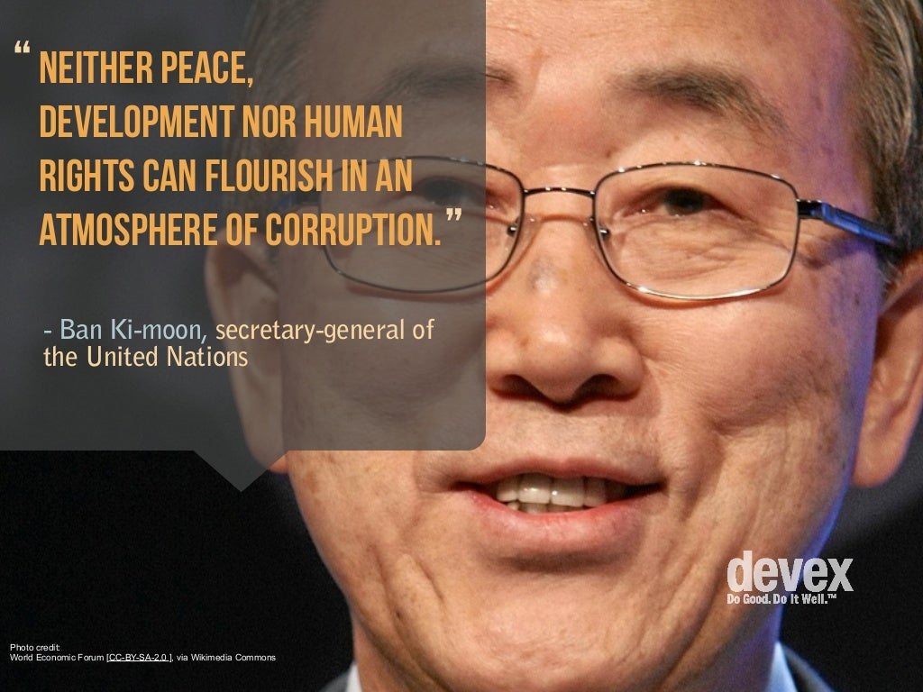 Neither peace, development nor