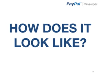 HOW DOES IT
 LOOK LIKE?

               16	
  
 