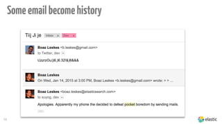15
Someemailbecomehistory
 
