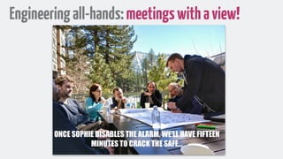 Engineeringall-hands:meetingswithaview!
 