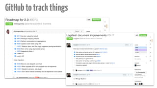 ‹#›
GitHubtotrackthings
 