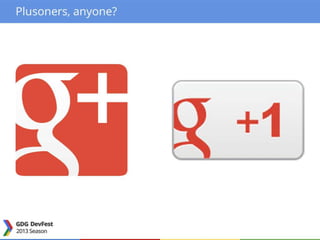 Google+ gets physical!
