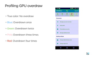 Profiling tools and Android Performance patterns | PDF