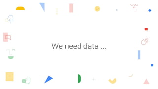We need data ...
 