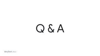 Q & A
 
