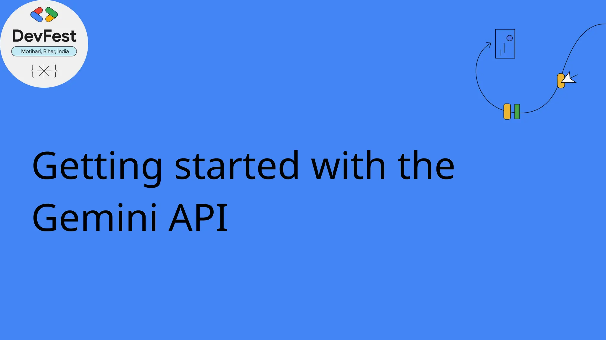 Getting started with the
Gemini API
 