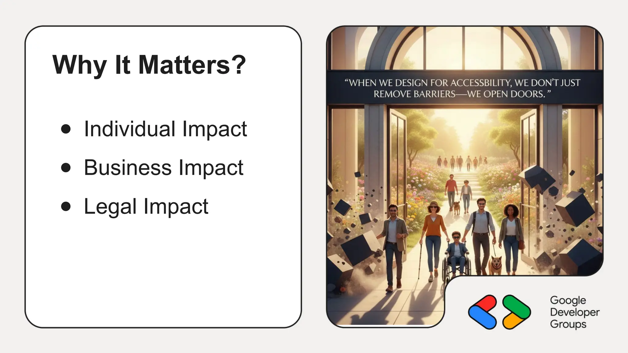 Why It Matters?
● Individual Impact
● Business Impact
● Legal Impact
 