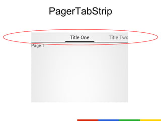 PagerTabStrip
 