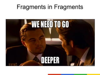 Fragments in Fragments
 