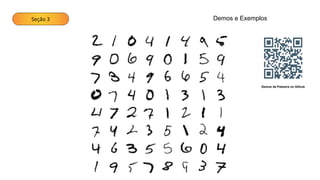 Seção 3 Demos e Exemplos
Demos da Palestra no Github
 