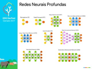 GDG DevFest
Cerrado 2017
Redes Neurais Profundas
 