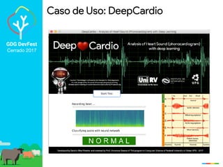 GDG DevFest
Cerrado 2017
Caso de Uso: DeepCardio
 