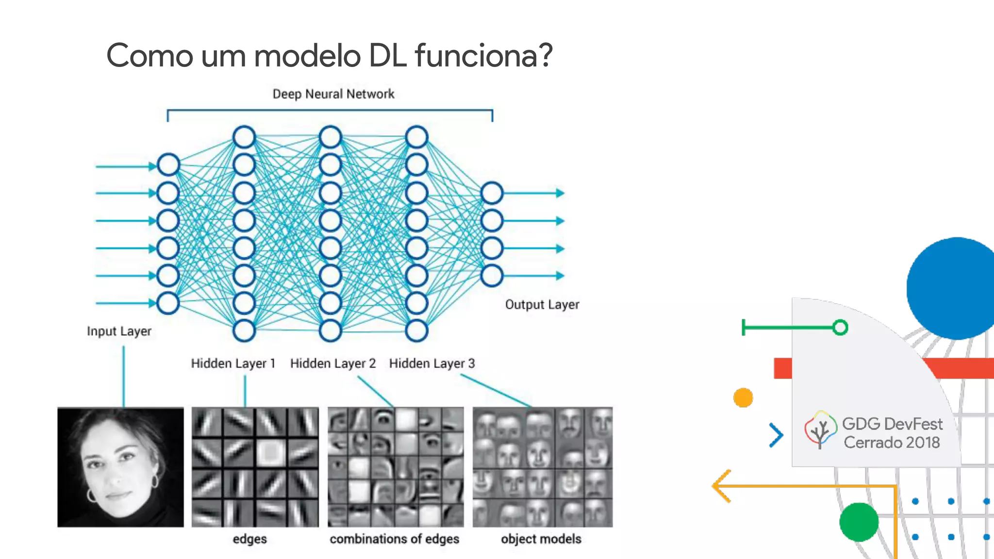 Como um modelo DL funciona?
 