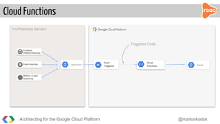 GDG DevFest Romania - Architecting for the Google Cloud Platform | PDF