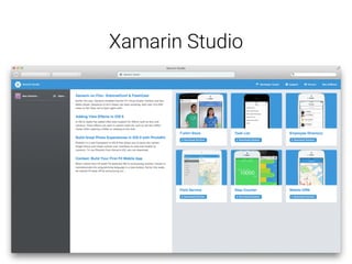Xamarin Studio
 