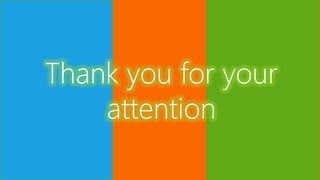 Thank you for your attention 
