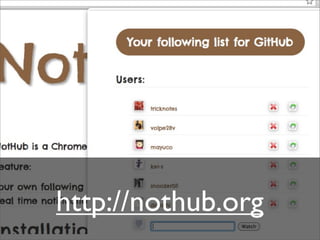 http://nothub.org
 