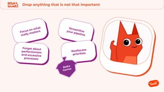 Drop anything that is not that important