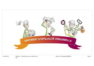 Ateli er – Ren forcer son esti me d e
soi
Hen ri -Phi li ppe GODEAU
14/09/2018 Page 6
 