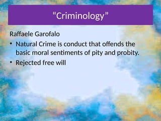 Pity Crime understanding deviance for social work students | PPTX
